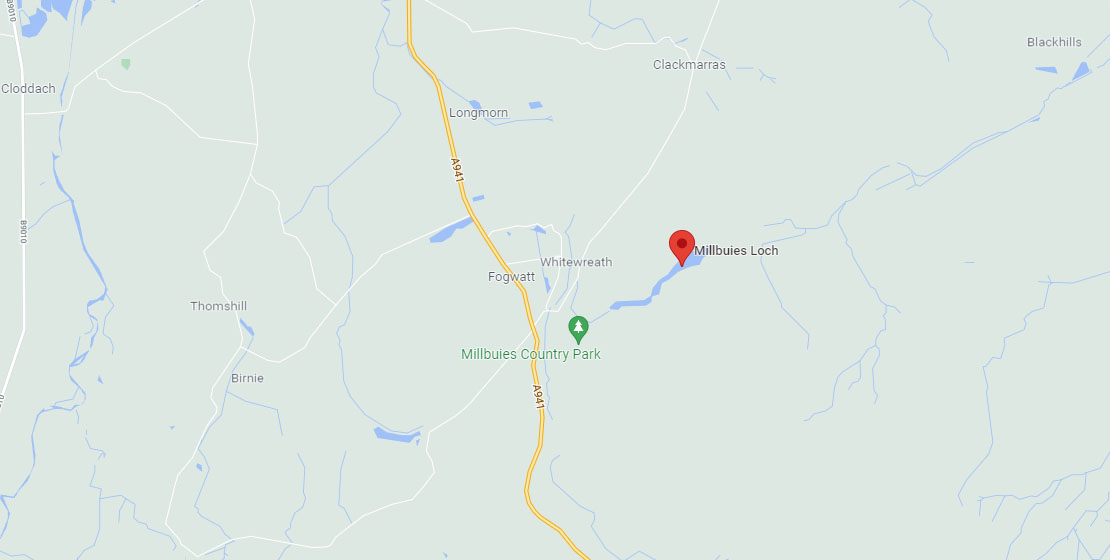 Millbuies location map