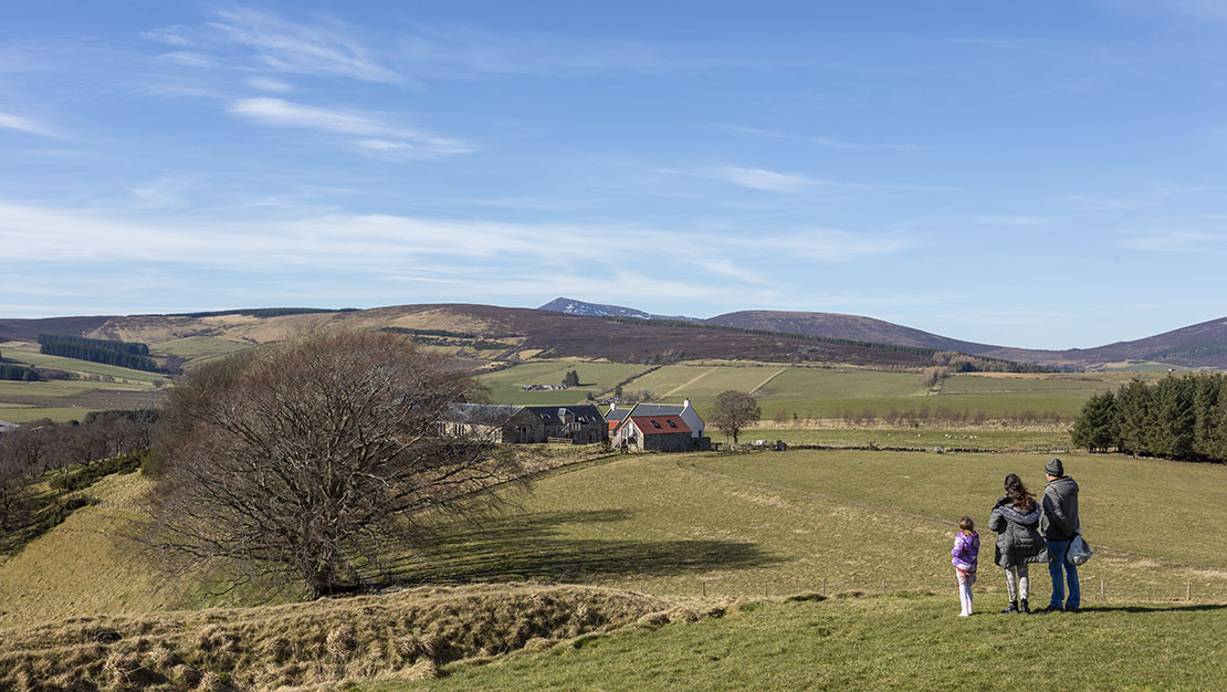 Panoramic views from the castle.