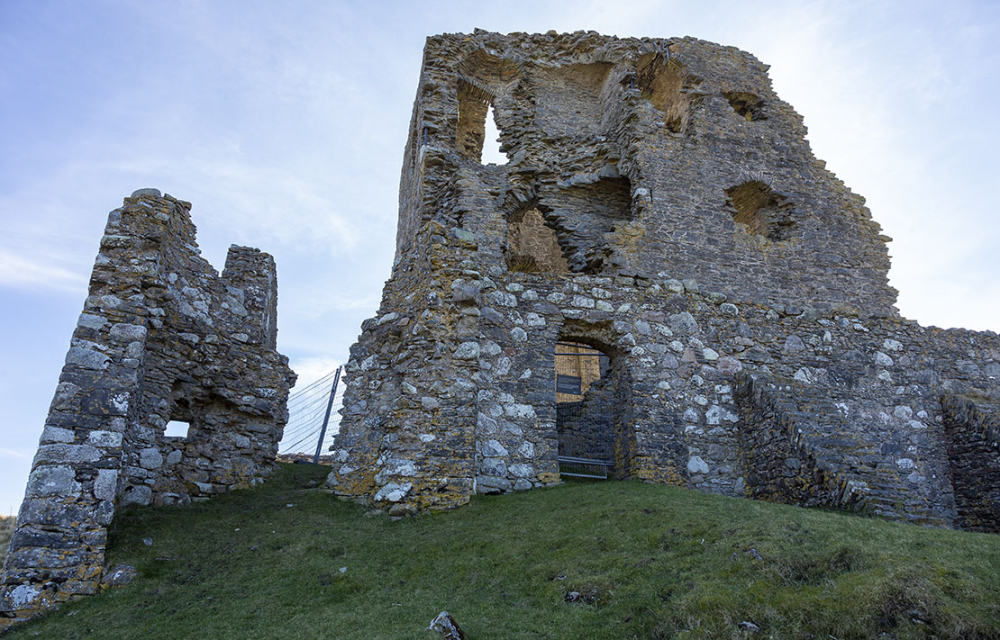Cross section of the tower.