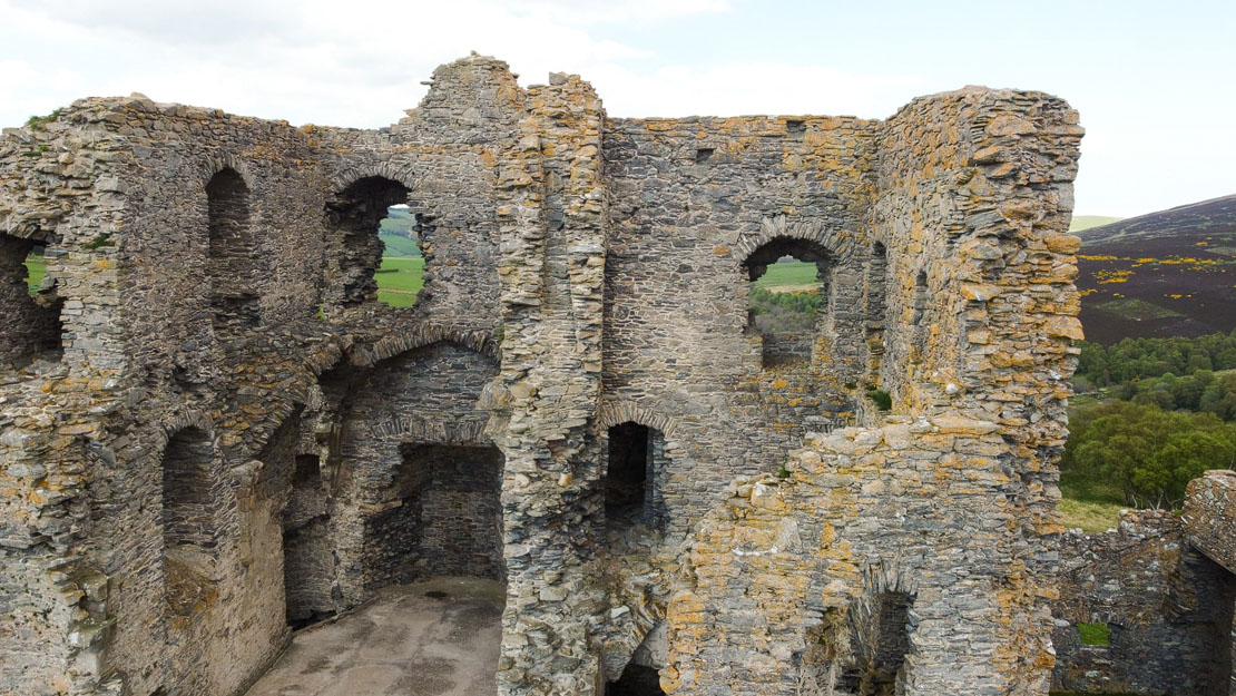 Upper levels from the air.