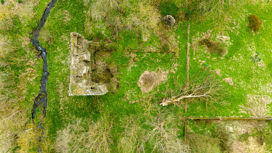 Balquhain Castle site.