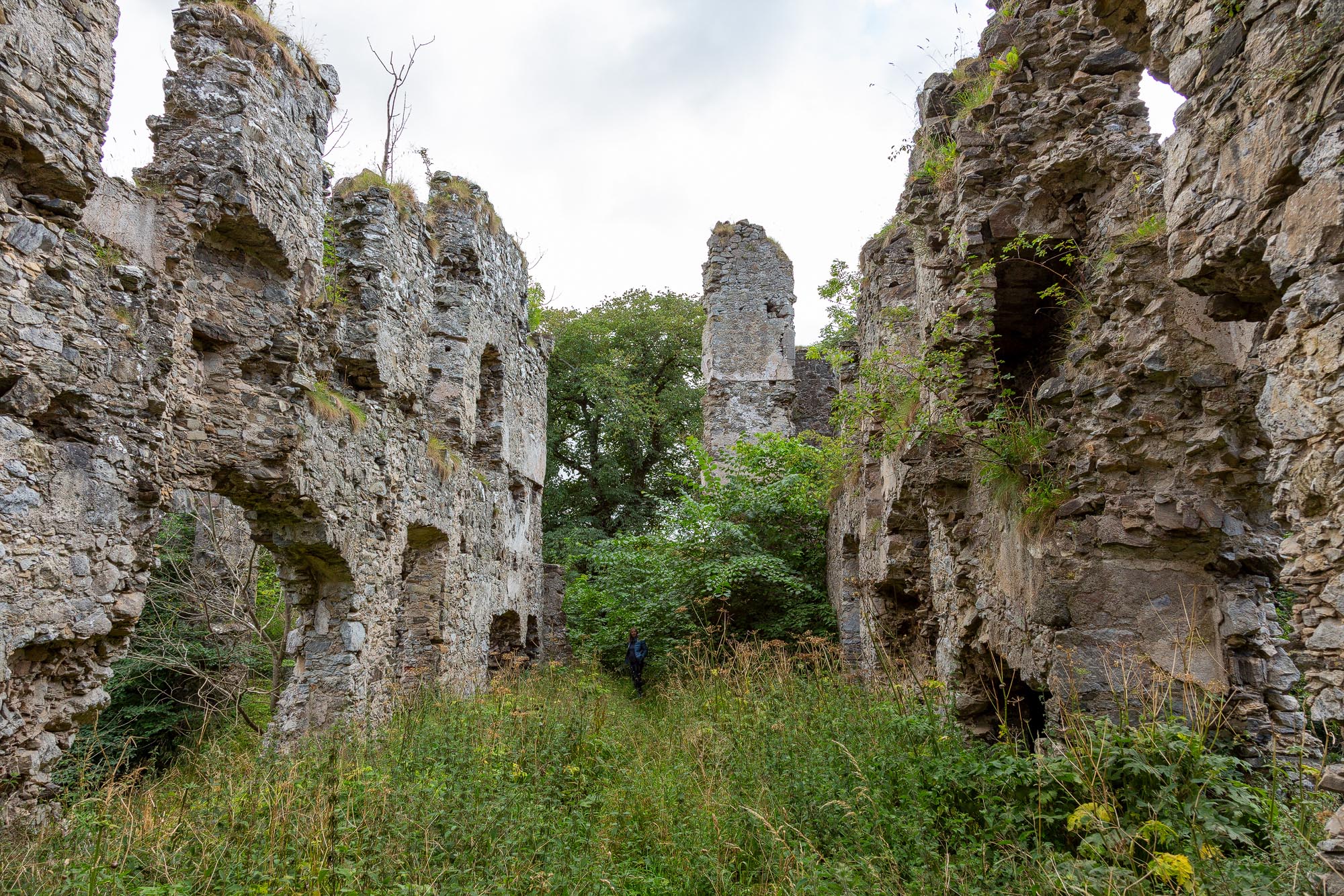 Boyne Castle, fantastic ruin near Portsoy