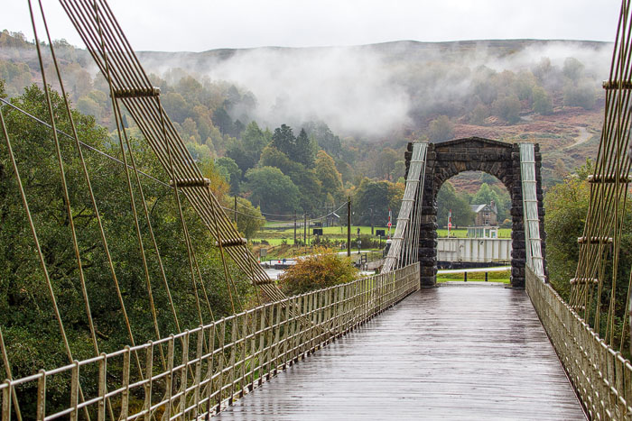 Bridge of Oich on the Caledonian Canal