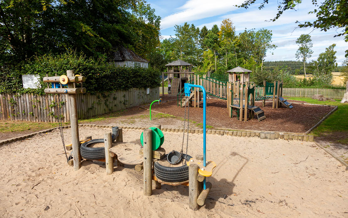 Brodie Castle Adventure Playground. Fun for all the family.