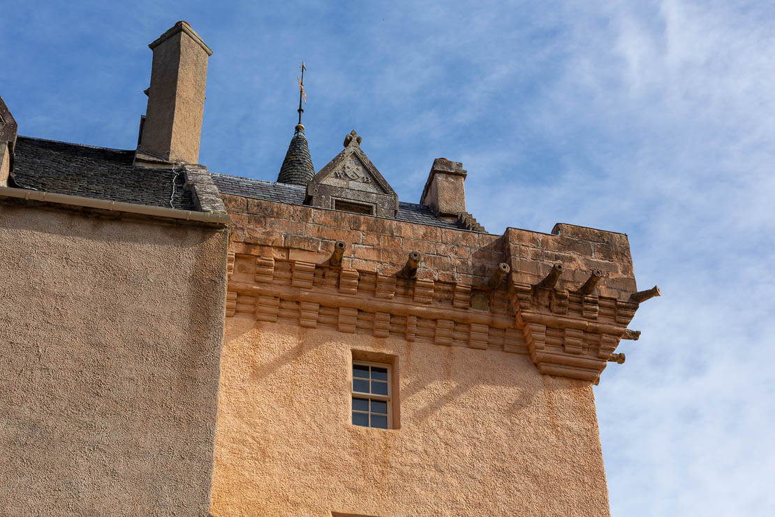 Cannons on the old tower.