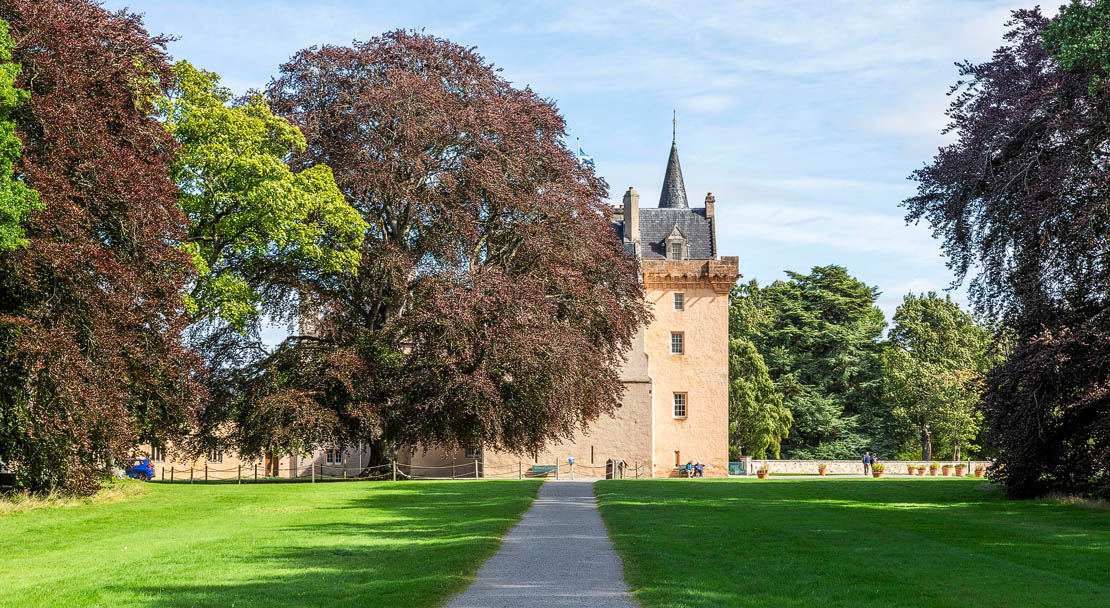 A striking castle