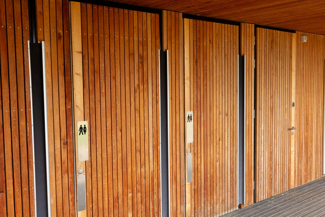 Brodie Castle Welcome Centre toilets.