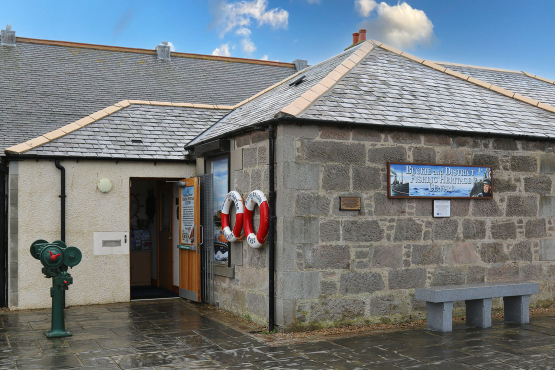 Buckie and District Fishing Heritage Centre entrance