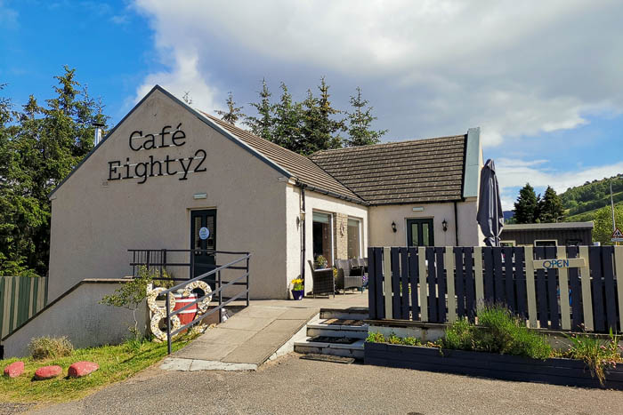 Cafe Eighty2 in Drumnadrochit, near Loch Ness