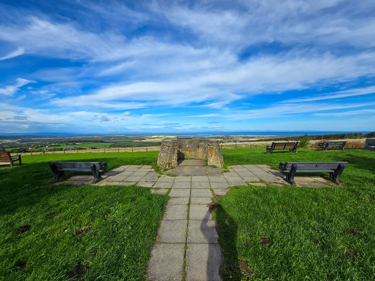 Califer Hill Viewpoint, Forres – Panoramic Views Over the Moray Firth