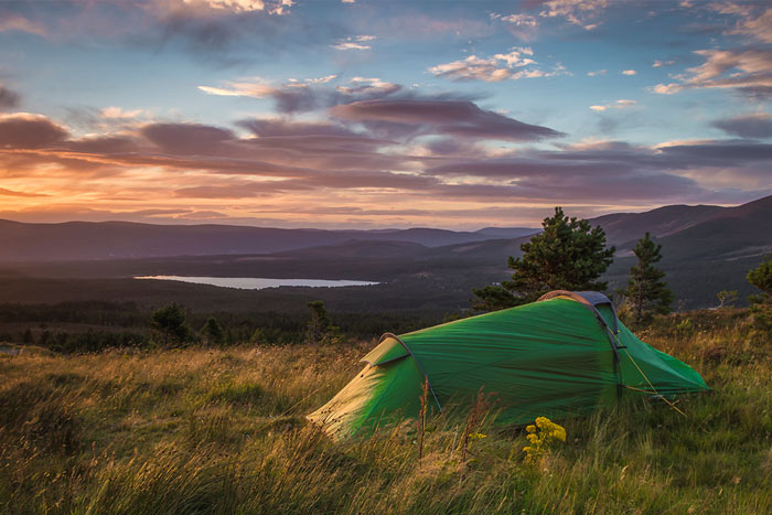 A guide to campsites and wild camping in Aviemore