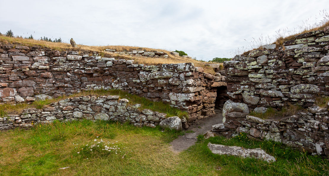 Interior looking to the entrance.