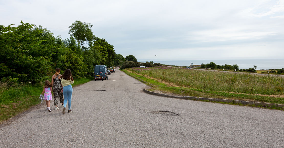 Additional parking for Carn Liath Broch.