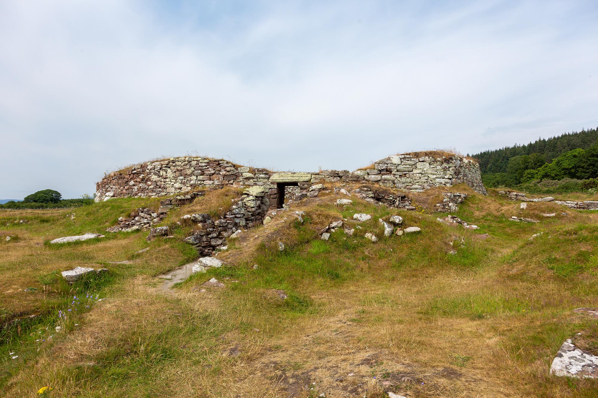 Carn Liath Broch, near Golspie, Sutherland