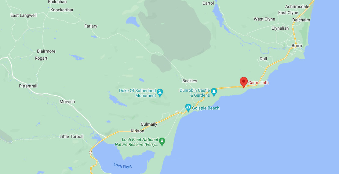 Old Inverlochy Castle location map