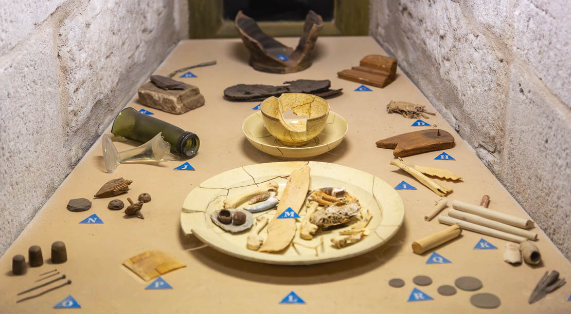 Items found in Cawdor Castle.