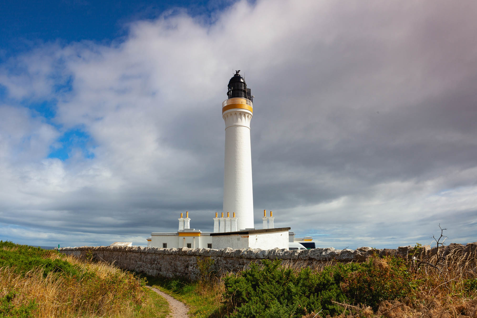 Covesea Lighthouse in Lossiemouth
