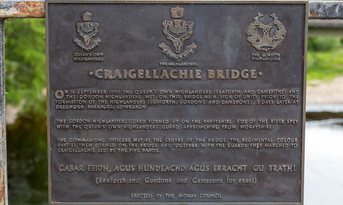 Craigellachie Bridge / Telford Bridge
