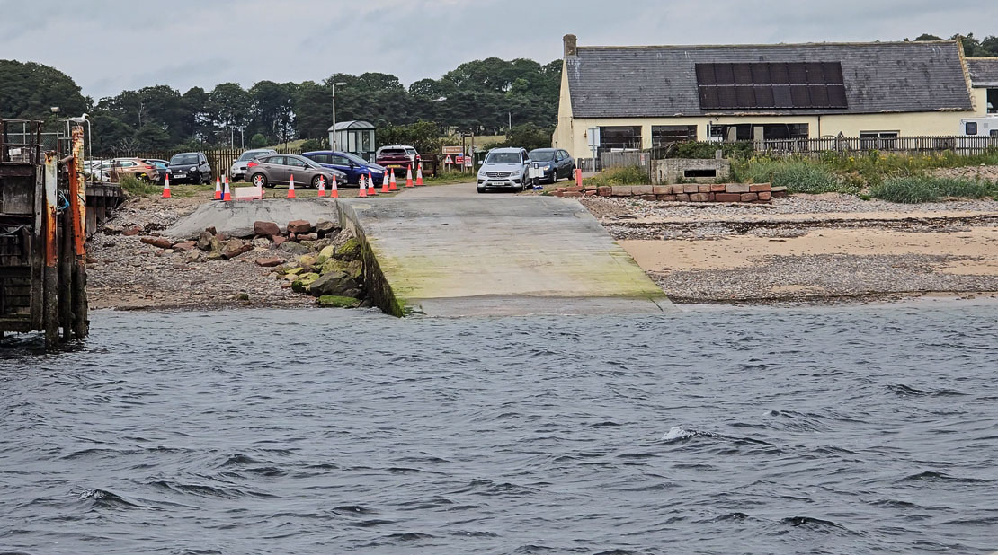Nigg ferry terminal / slip.