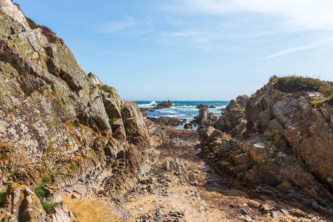 Coastal rocks.