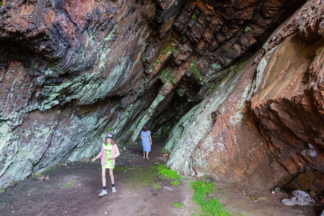 Cave interior.
