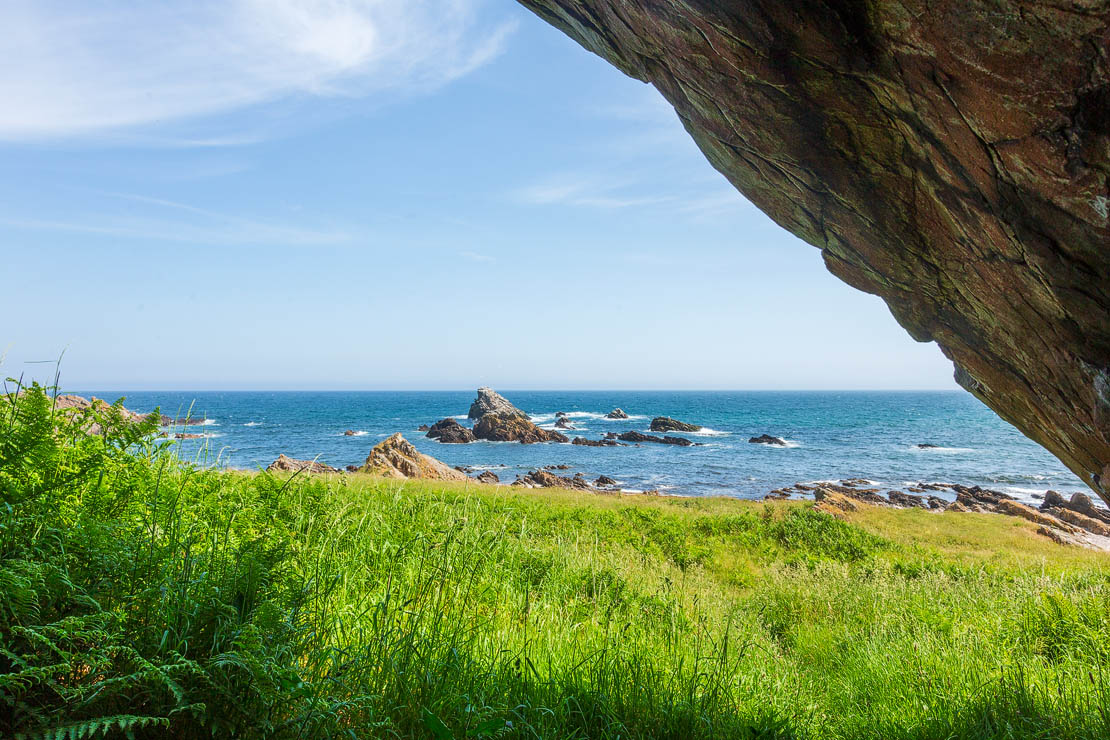 The view from Janet's Cave near Portknockie.