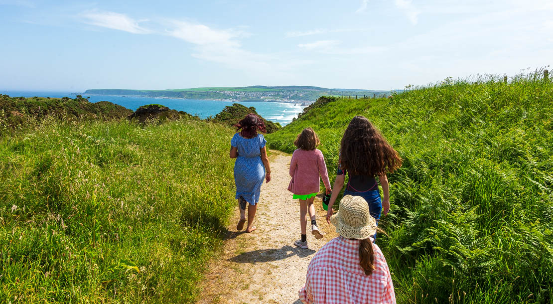Heading back to Cullen Beach.