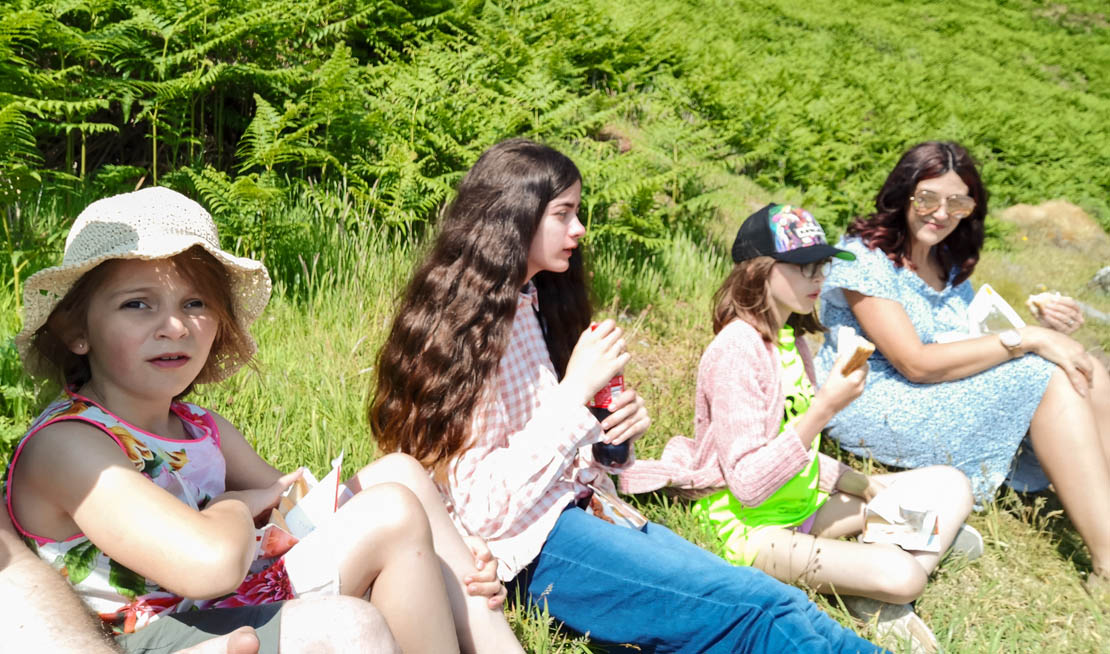 Picnic at the Whale's Mouth.