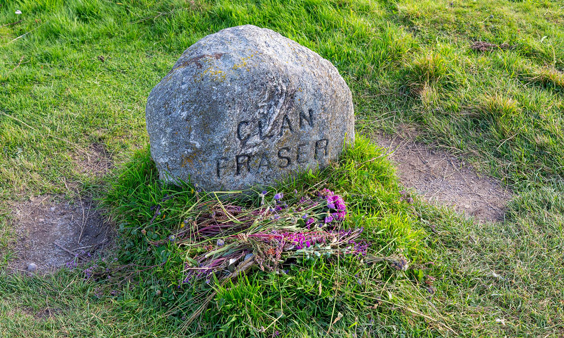 Clan Fraser stone.