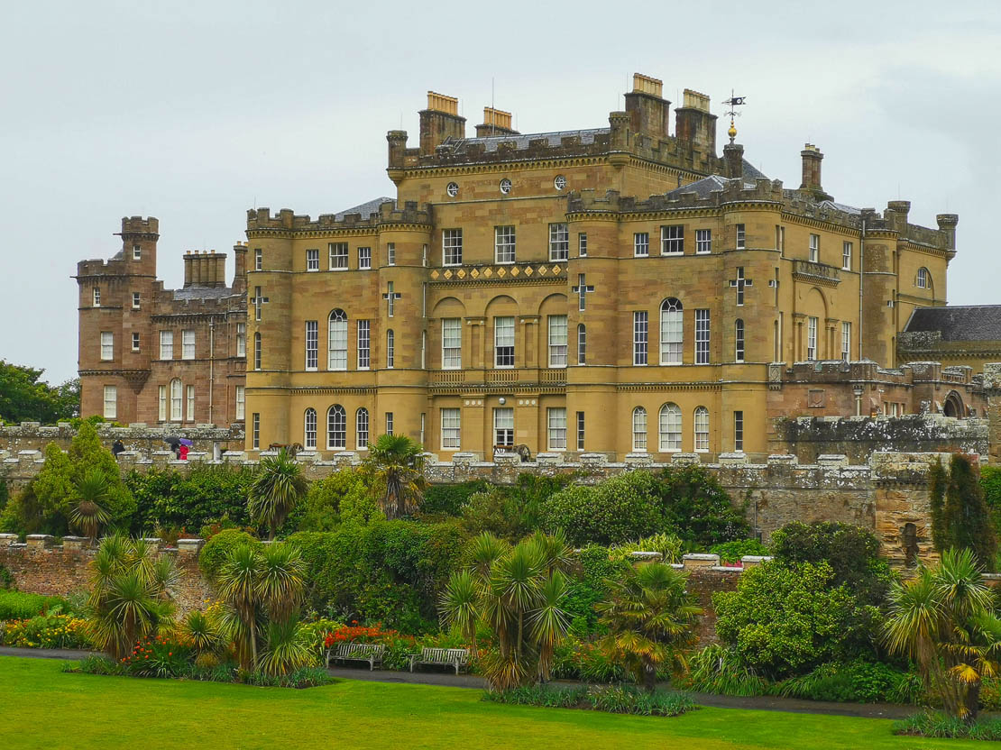Culzean Castle view.