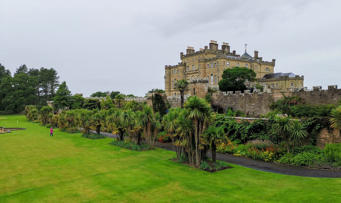 Culzean formal gardens. Culzean Castle country park.
