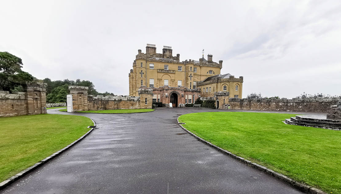 Main entrance to Culzean Castle.