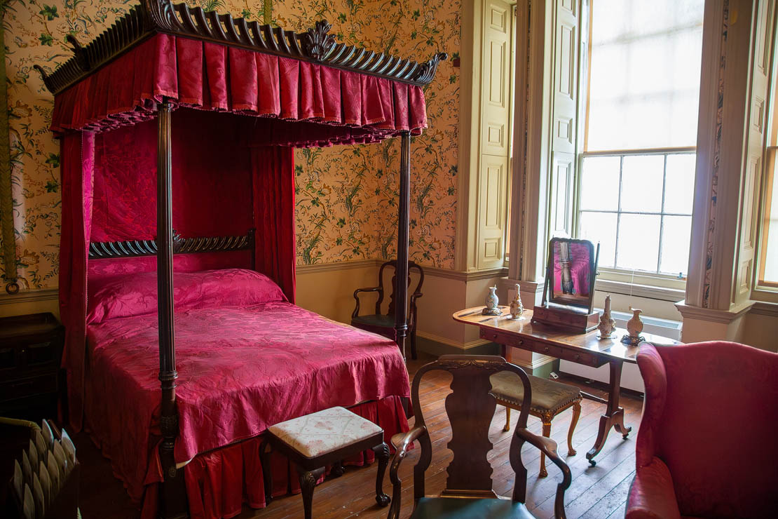 Culzean Castle bedroom.