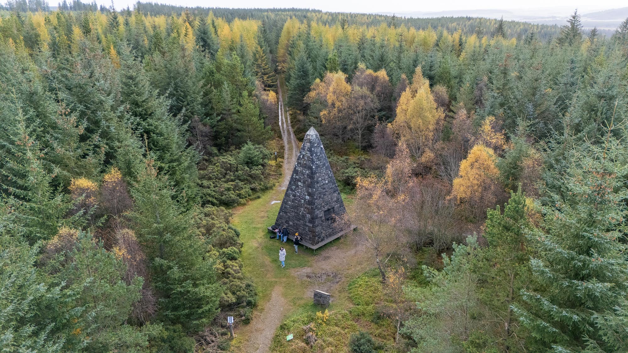 Duchess of Richmond Memorial Cairn on Whiteash Hill