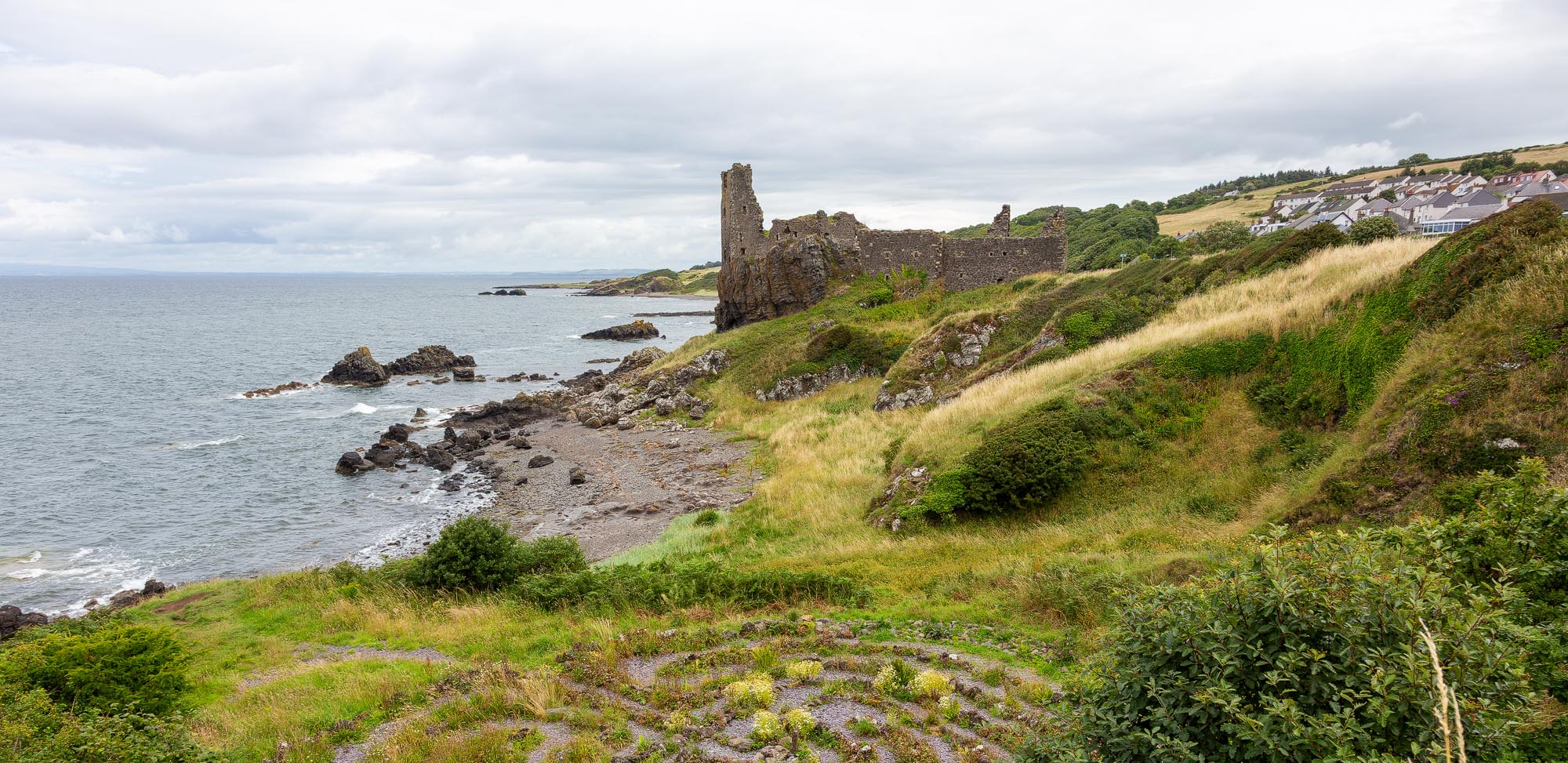 Dunure Castle at Kennedy Park