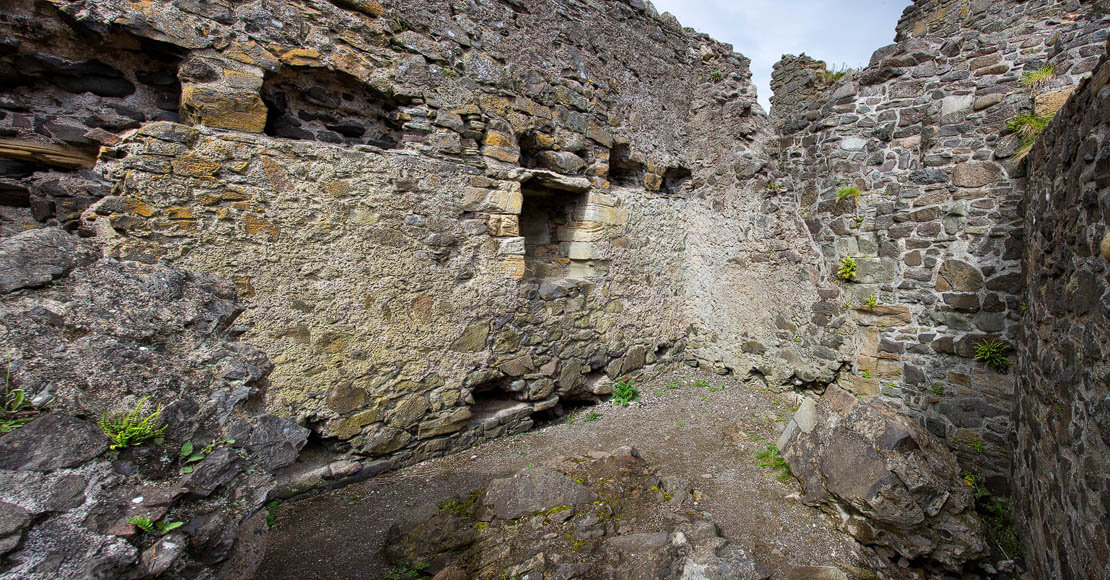 Internal layout of Dunure.