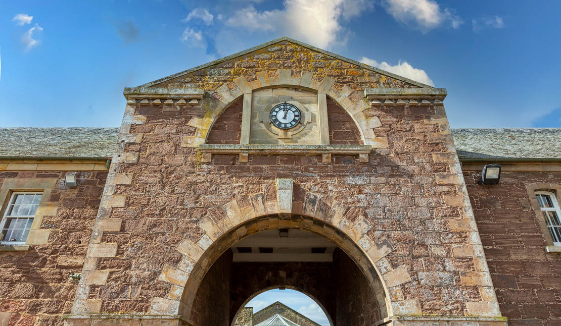 Fort George archway.
