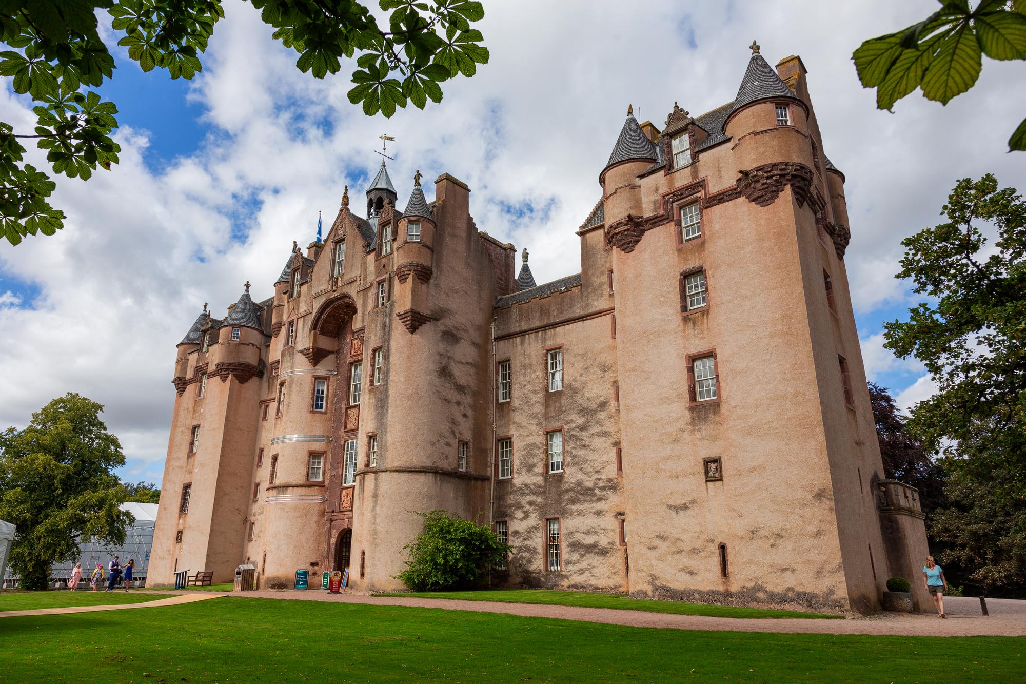 Fyvie Castle in Aberdeenshire