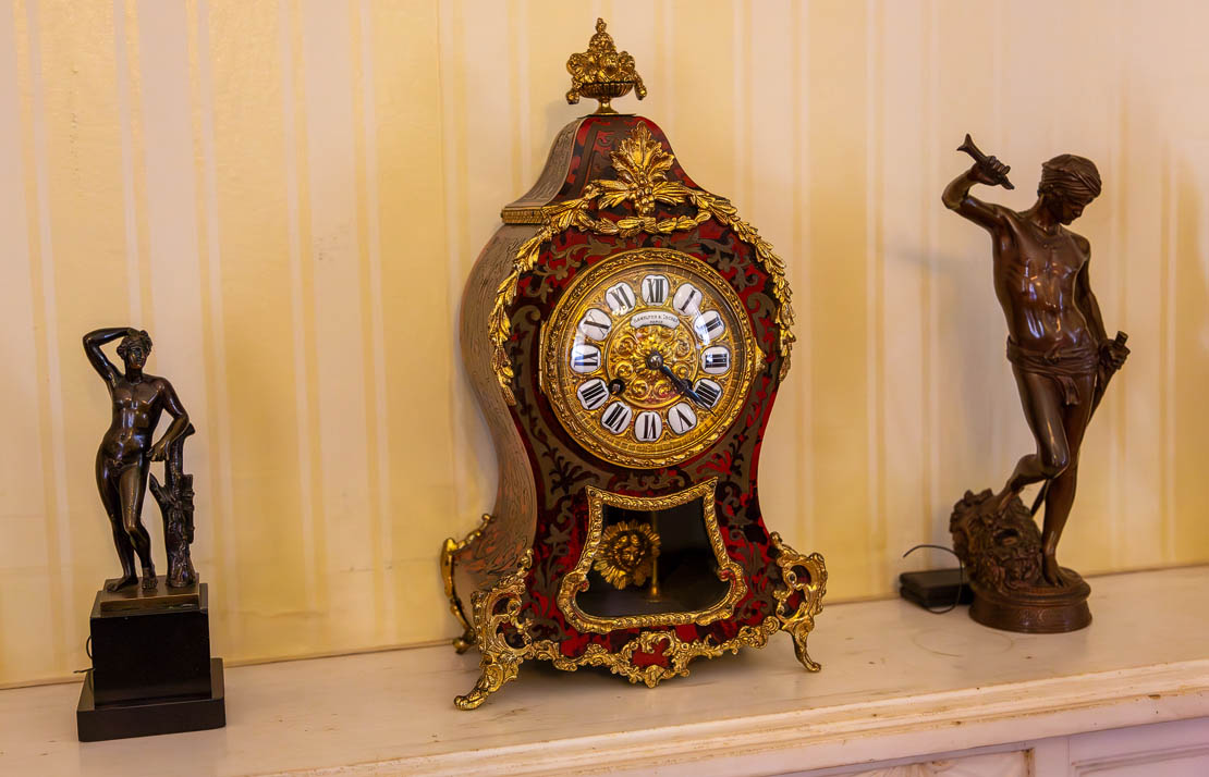 Fyvie Castle clock.