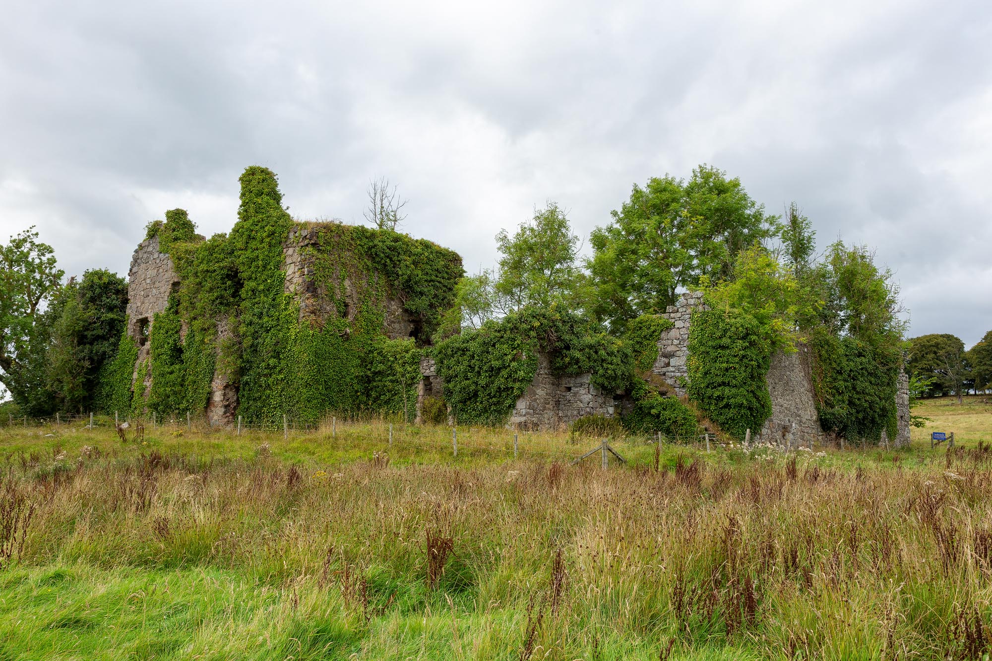 Gight Castle in Aberdeenshire