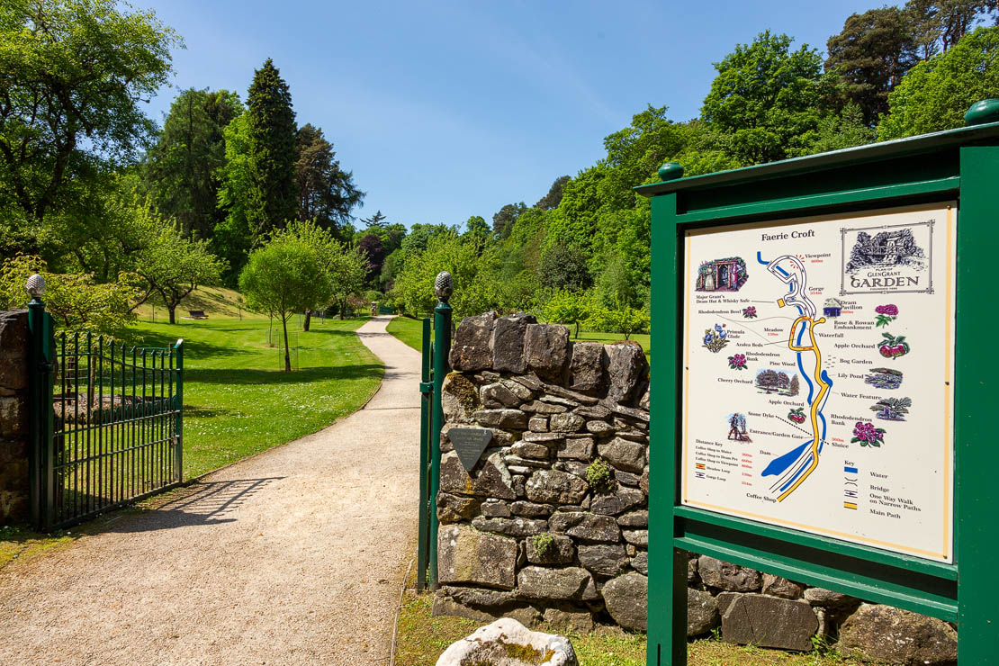 Entrance signage.