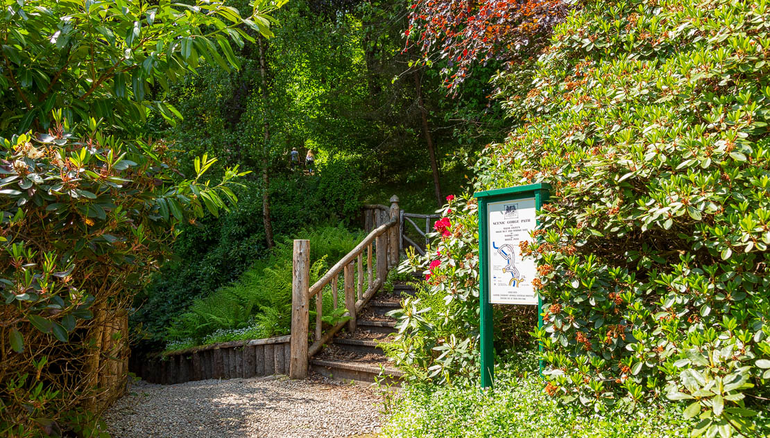 The start of the gorge walk.