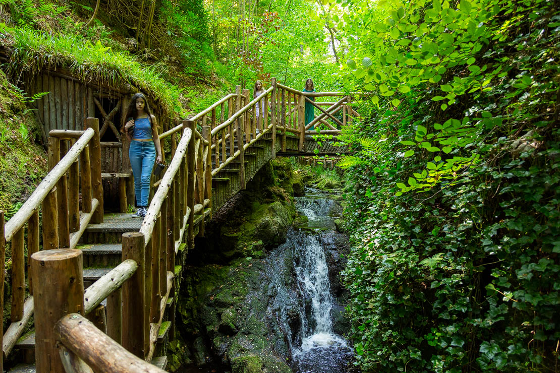 Glen Grant gorge walkways.