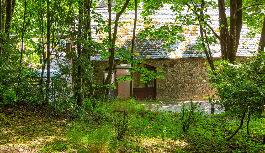 Visitor Centre entrance.