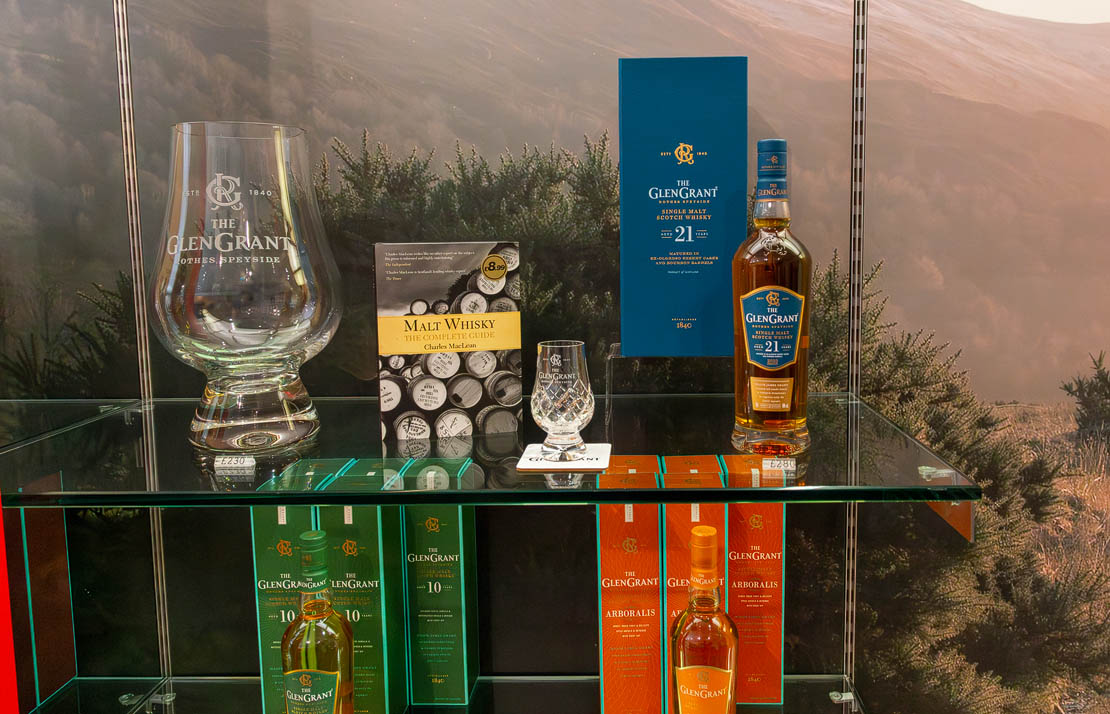 Expensive Glen Grant whisky.