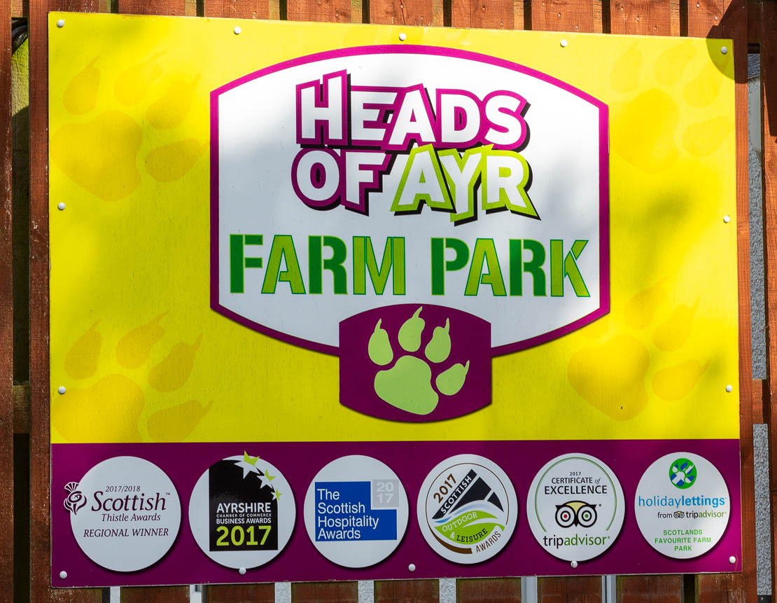 Entrance sign