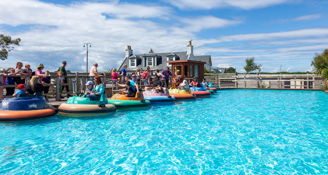 Bumper boats.