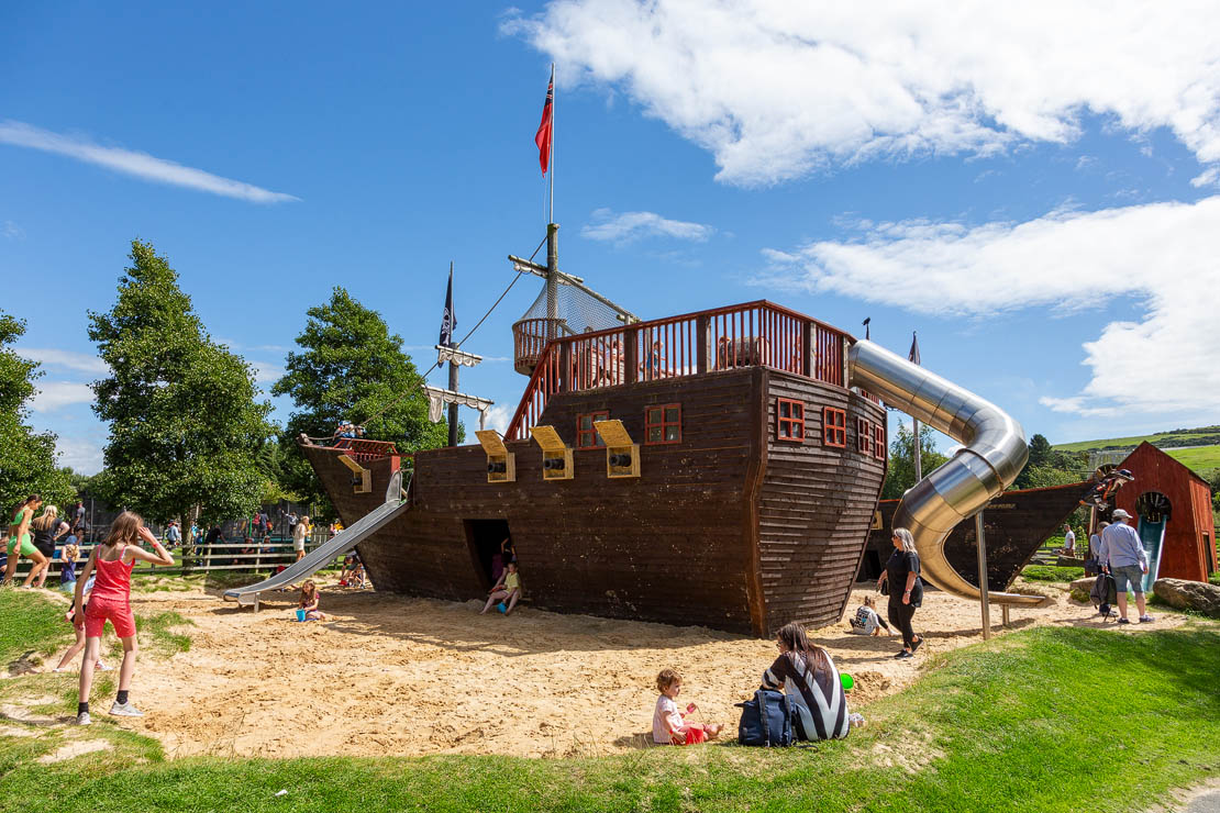 Pirate ship play park.