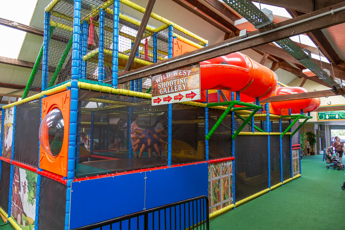 Toddlers soft play area.