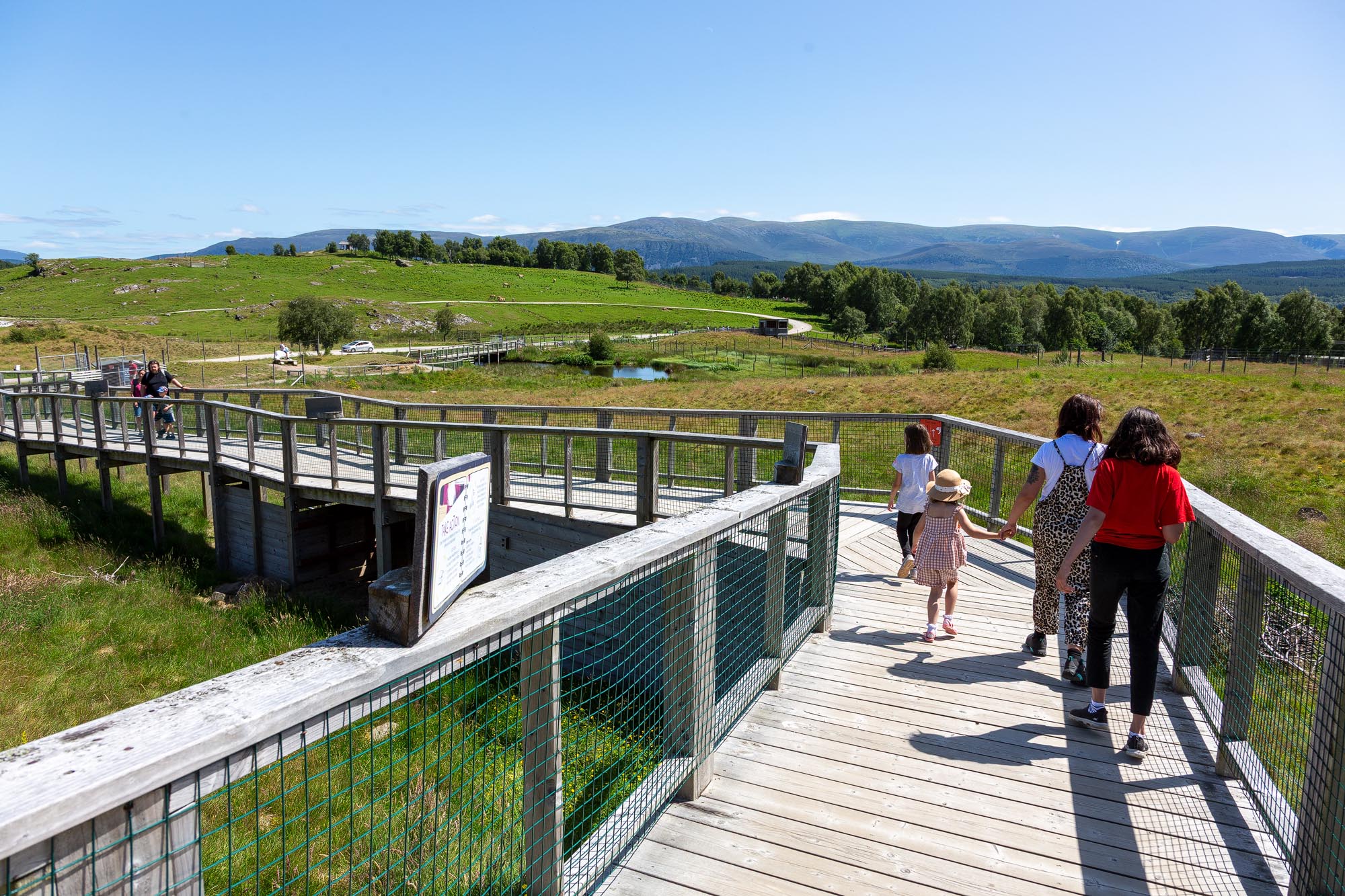 Highland Wildlife Park near Kingussie